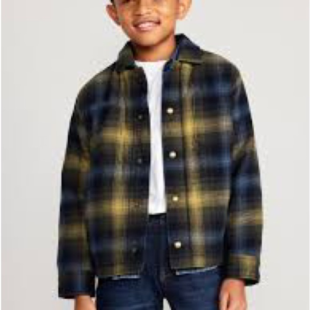 Boys Flannel Jacket